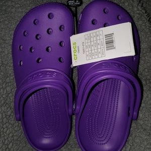 New Purple Crocs
